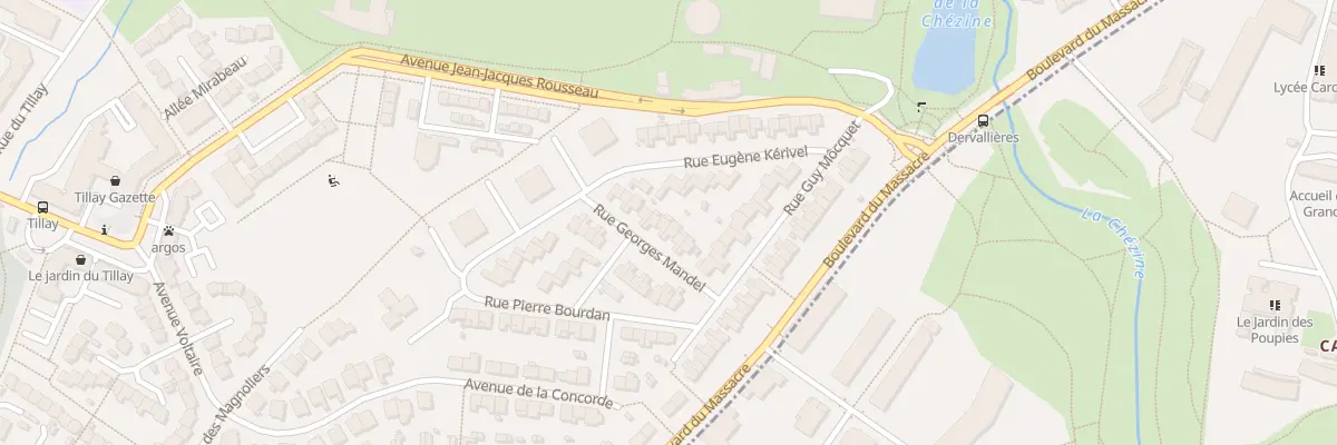 Plan du 8 Rue Georges Mandel à Saint-Herblain