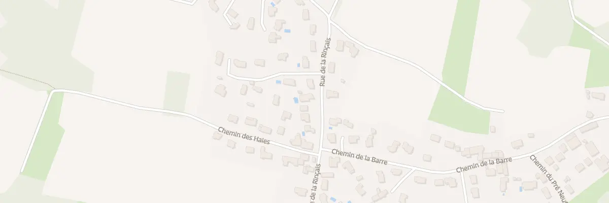 Plan du 84 Rue de la rinçais à Treillières