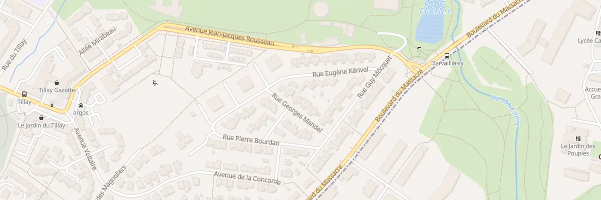 Plan du 10 Rue Georges Mandel à Saint-Herblain