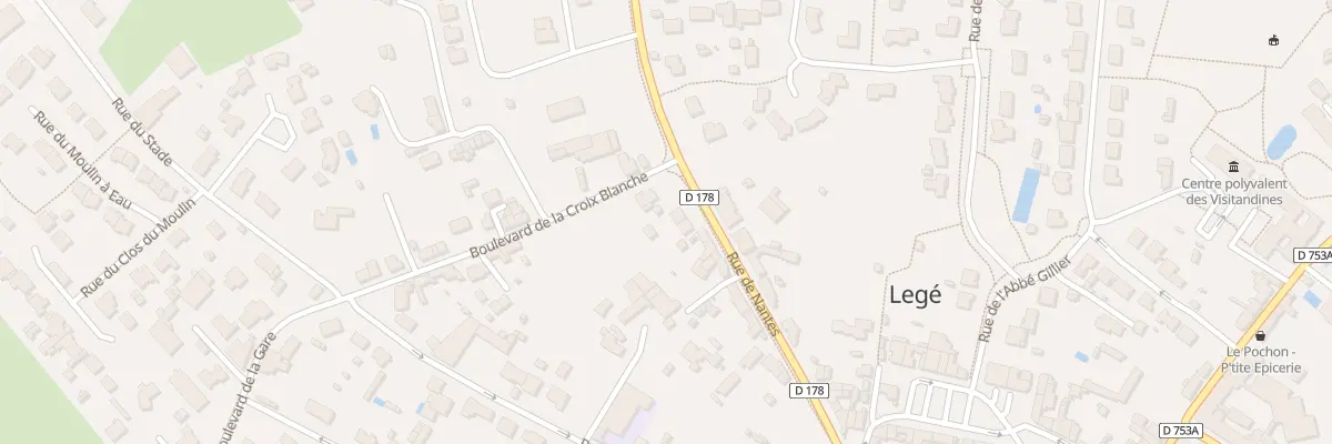 Plan du 17 Rue de Nantes à Legé