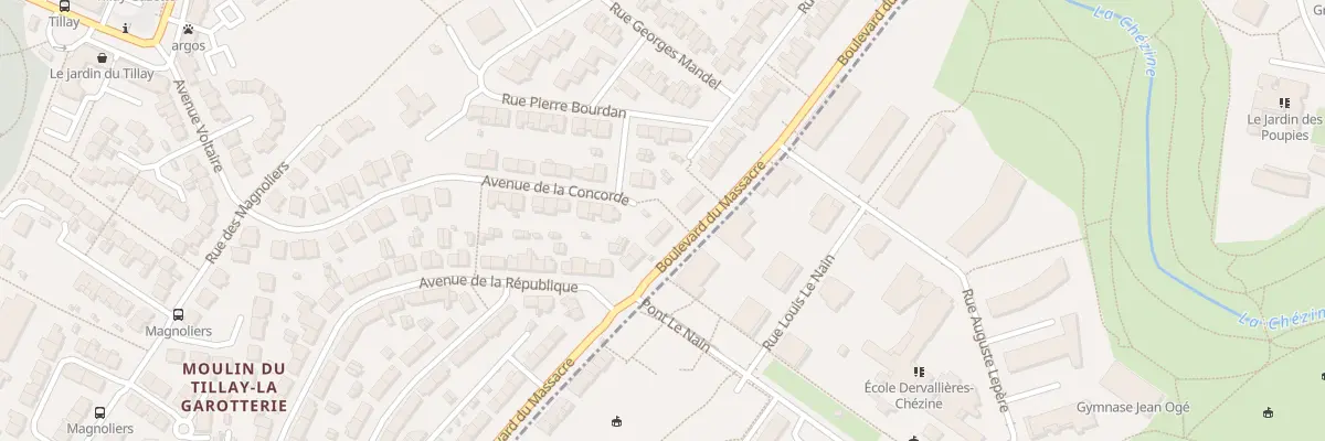 Plan du 204 Bd du Massacre à Saint-Herblain
