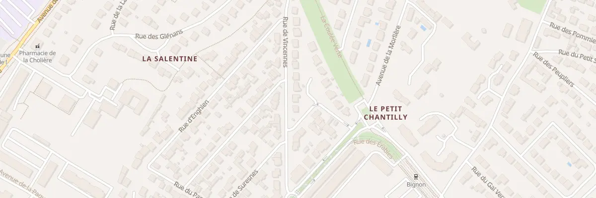 Plan du 41 Rue de Vincennes à Orvault