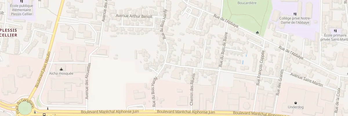Plan du 18 Rue du Bois Hardy à Nantes