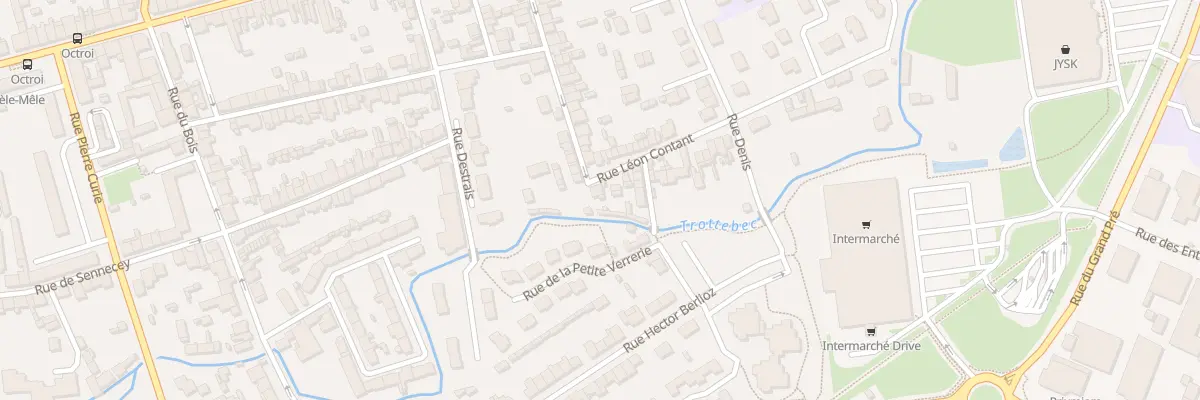 Plan du 2 Rue Leon Contant - Tourlaville à Cherbourg-en-Cotentin