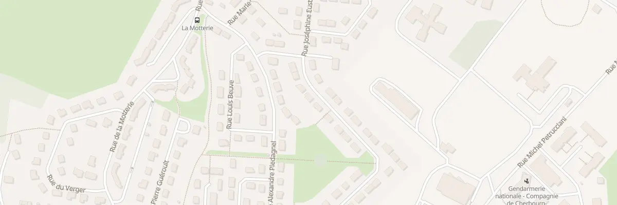 Plan du 42 Rue Pierre Gueroult La Glaceri à Cherbourg-en-Cotentin