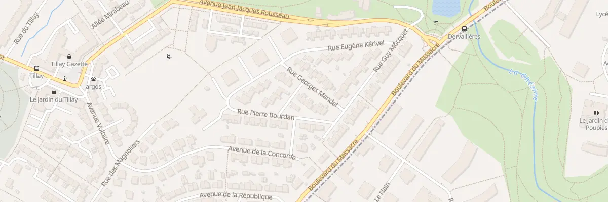 Plan du 11 Rue Georges Mandel à Saint-Herblain