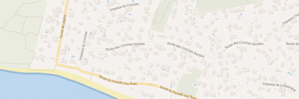 Plan du 22 Rue des conches ractées à Jard-sur-Mer
