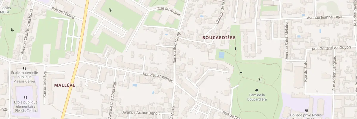 Plan du 56 Rue du Bois Hardy à Nantes