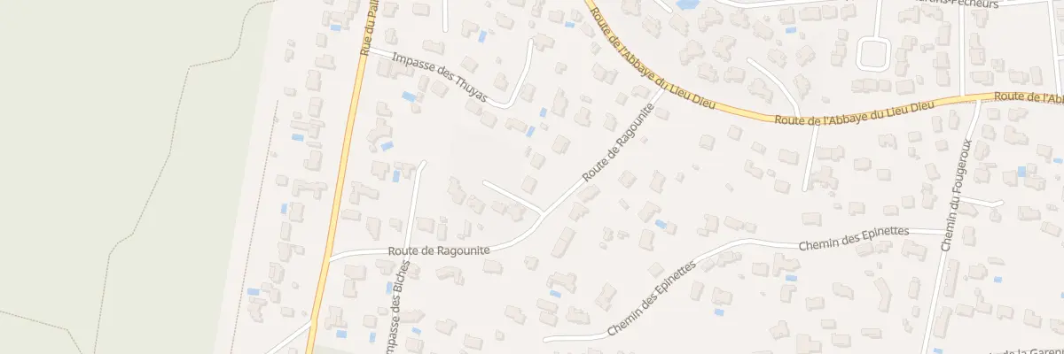 Plan du 39 Rte de Ragounite à Jard-sur-Mer