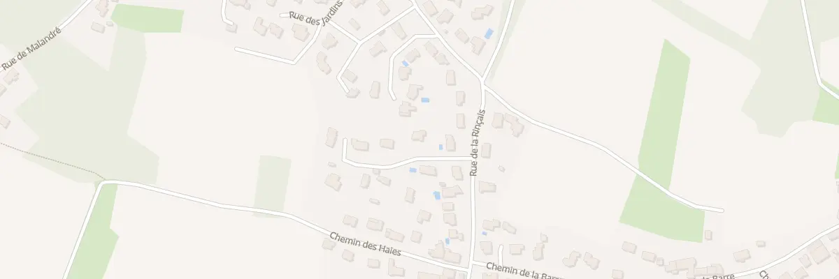 Plan du 80A Rue de la rinçais à Treillières