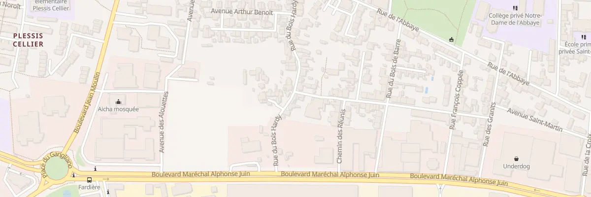 Plan du 14 Rue du Bois Hardy à Nantes