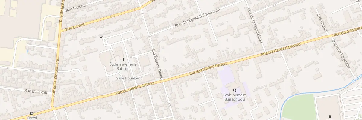 Plan du 79 Rue Gal Leclerc - Tourlaville à Cherbourg-en-Cotentin