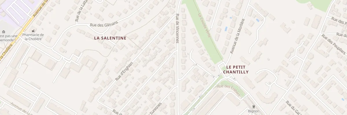 Plan du 44 Rue de Vincennes à Orvault