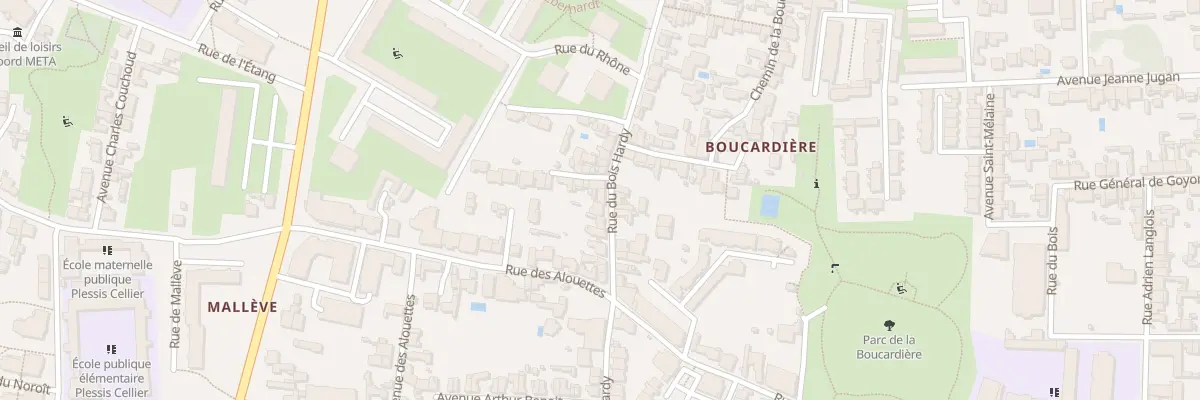 Plan du 55 Rue du Bois Hardy à Nantes