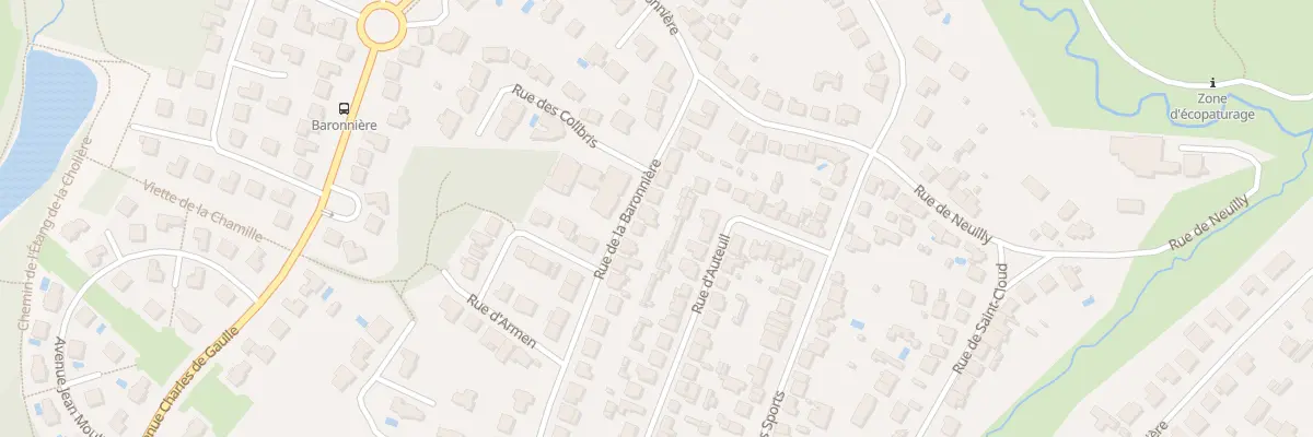 Plan du 48 Rue de la Baronnière à Orvault