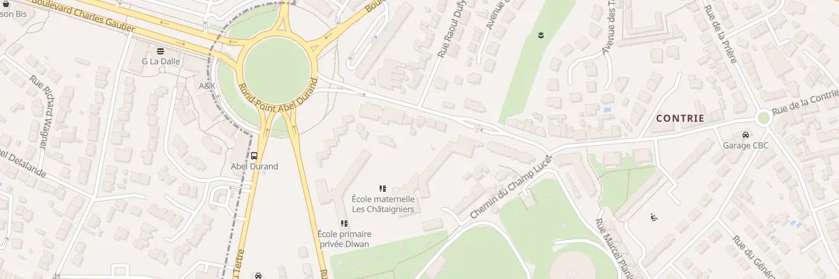 Plan du 83 Rue de la Contrie à Nantes