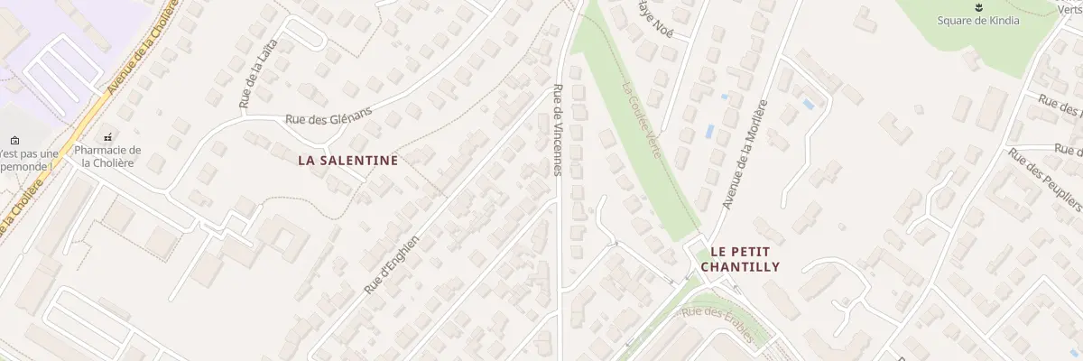 Plan du 2 Rue de Bois Colombes à Orvault