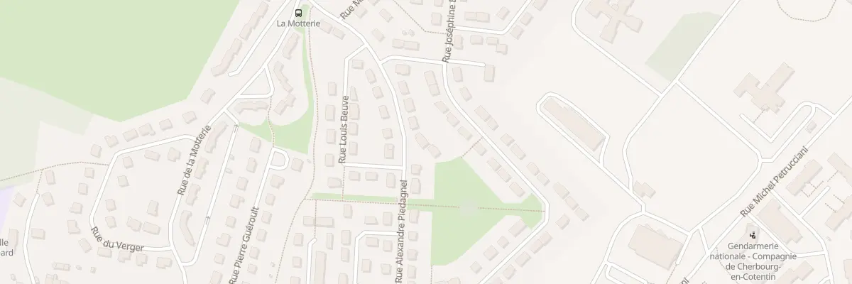 Plan du 18 Rue Alexandre Piedagnel La Gla à Cherbourg-en-Cotentin