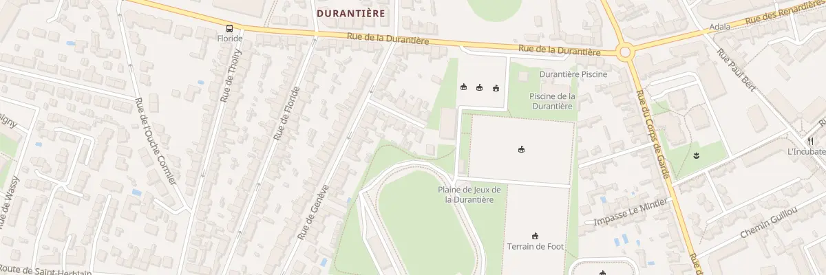 Plan du 14 Av de Lausanne à Nantes