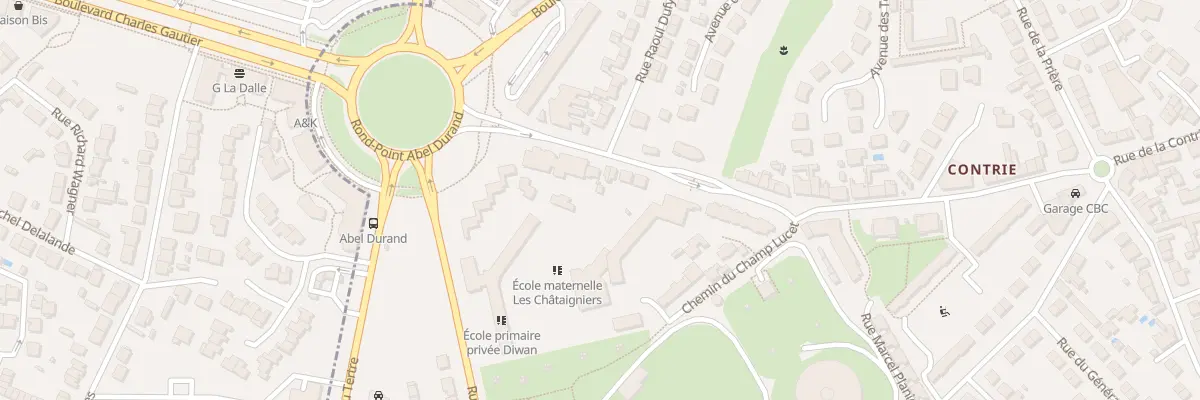Plan du 85 Rue de la Contrie à Nantes