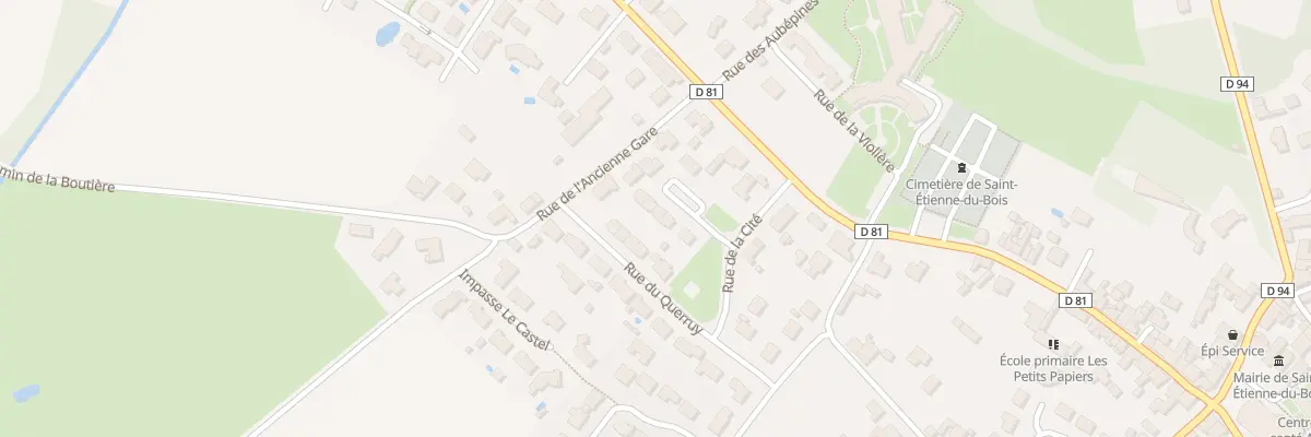 Plan du 5 Pl de la Cité à Saint-Étienne-du-Bois
