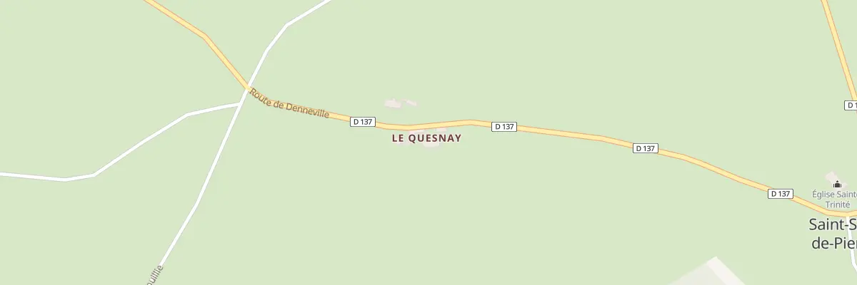 Plan du 8029 Le Quesnay à Saint-Sauveur-de-Pierrepont