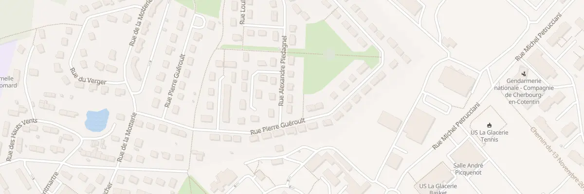 Plan du 4 Rue Alexandre Piedagnel La Gla à Cherbourg-en-Cotentin