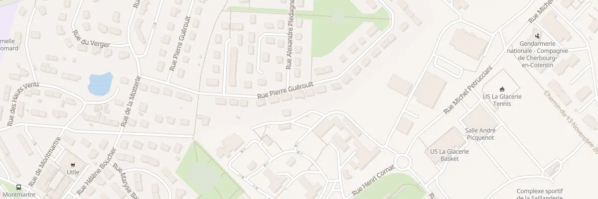Plan du 41 Rue Pierre Gueroult La Glaceri à Cherbourg-en-Cotentin