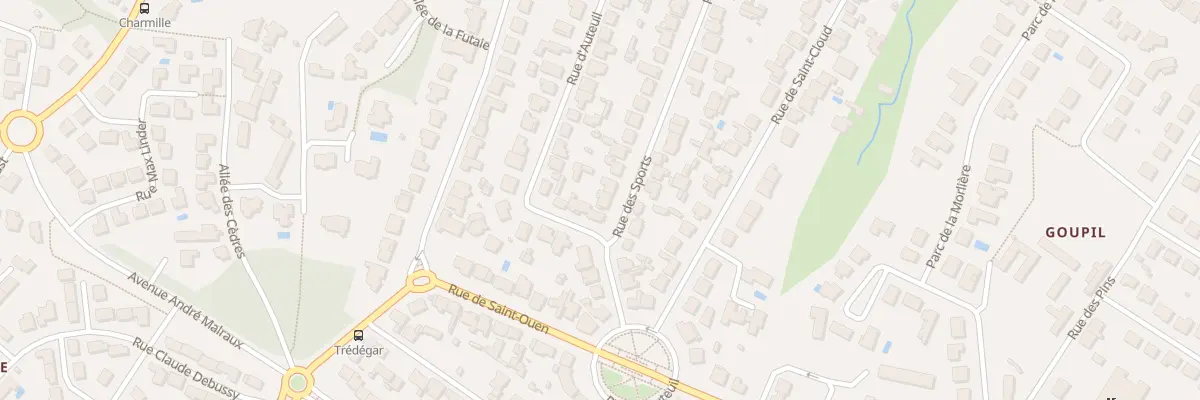 Plan du 11 Rue des Sports à Orvault