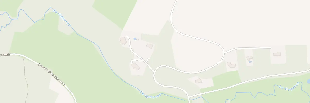 Plan du 5871 Le Pont du Gué à Treillières
