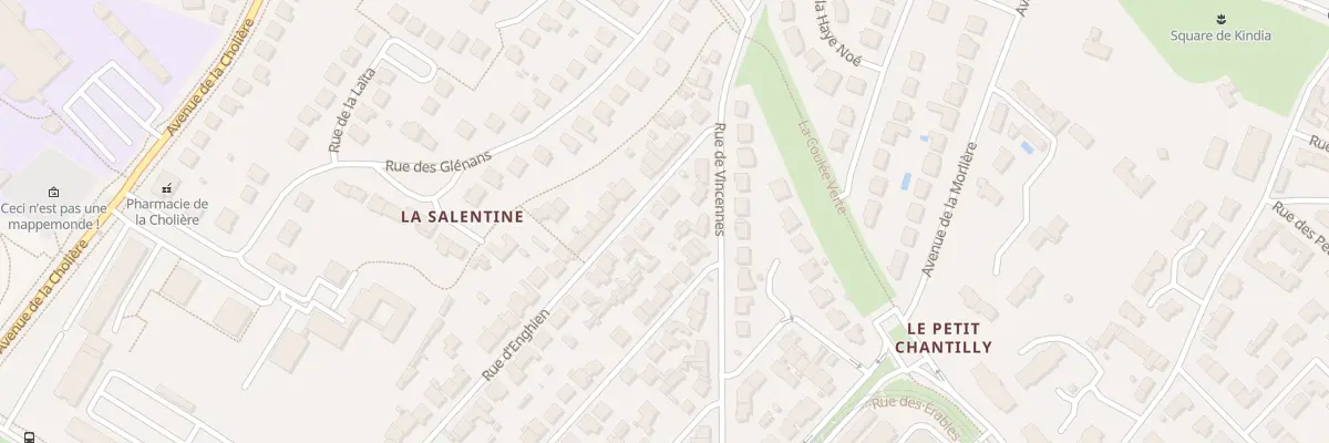 Plan du 7 Rue d’Enghien à Orvault