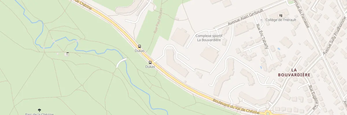 Plan du 58 Bd du Val de Chézine à Saint-Herblain