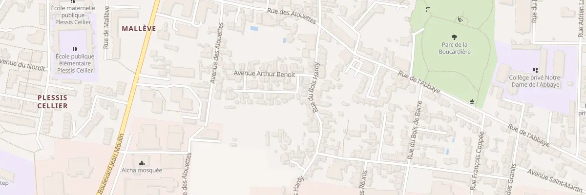 Plan du 33 Av Arthur Benoit à Nantes