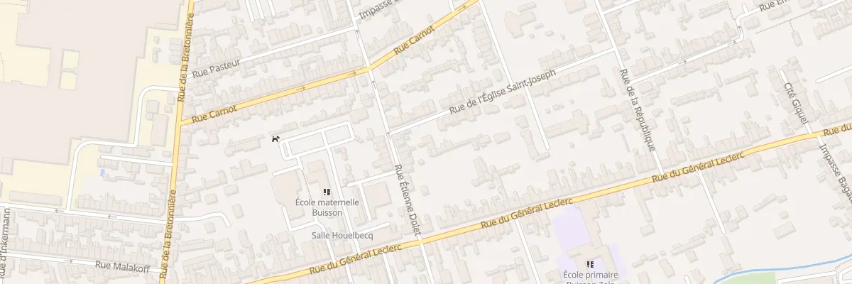 Plan du 18 Rue Etienne Dolet - Tourlavill à Cherbourg-en-Cotentin