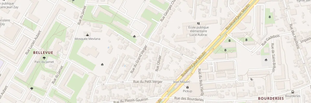 Plan du 11 Rue Olivier à Nantes