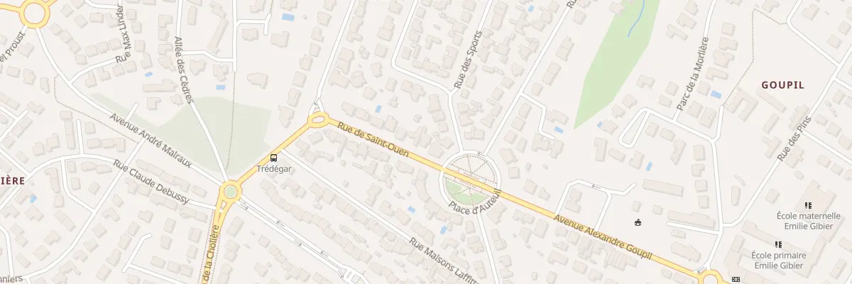 Plan du 4 Av de Saint-Ouen à Orvault
