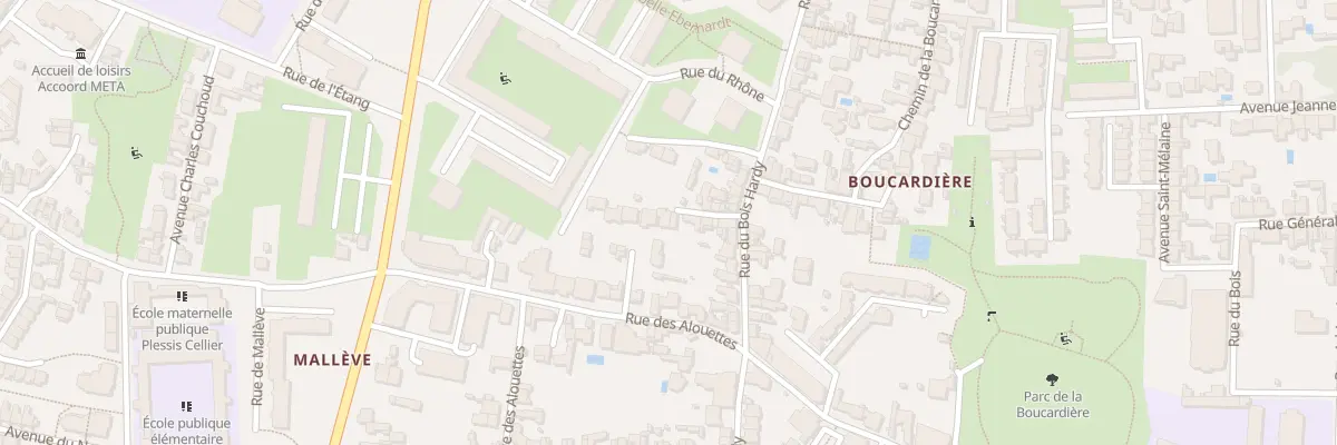 Plan du 57B Rue du Bois Hardy à Nantes