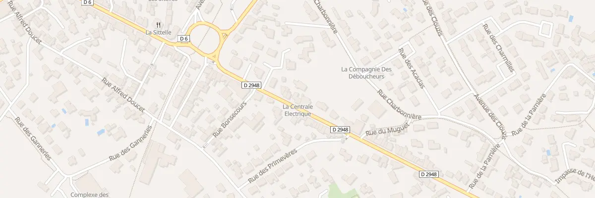 Plan du 17 Rue de la roche à Aizenay