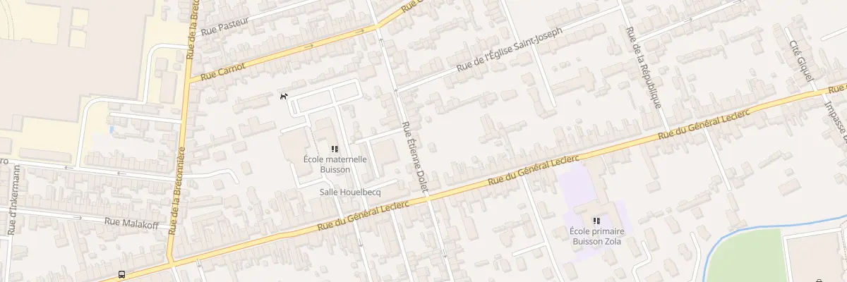 Plan du 10 Rue Etienne Dolet - Tourlavill à Cherbourg-en-Cotentin