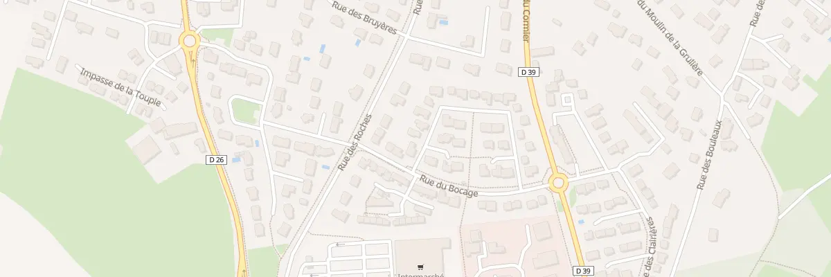 Plan du 3 Rue des prairies à Grandchamp-des-Fontaines