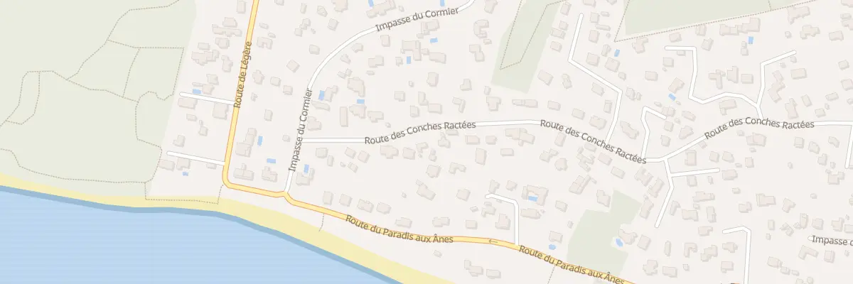 Plan du 14 Rue des conches ractées à Jard-sur-Mer