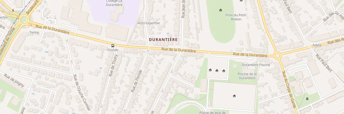Plan du 47 Rue de la Durantière à Nantes