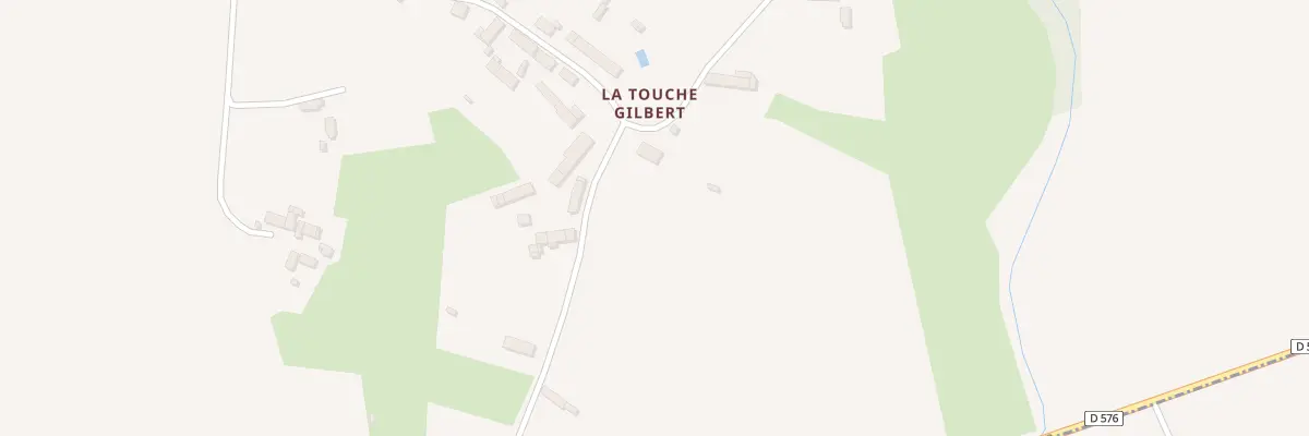 Plan du 5000 La Touche Gilbert à Sains