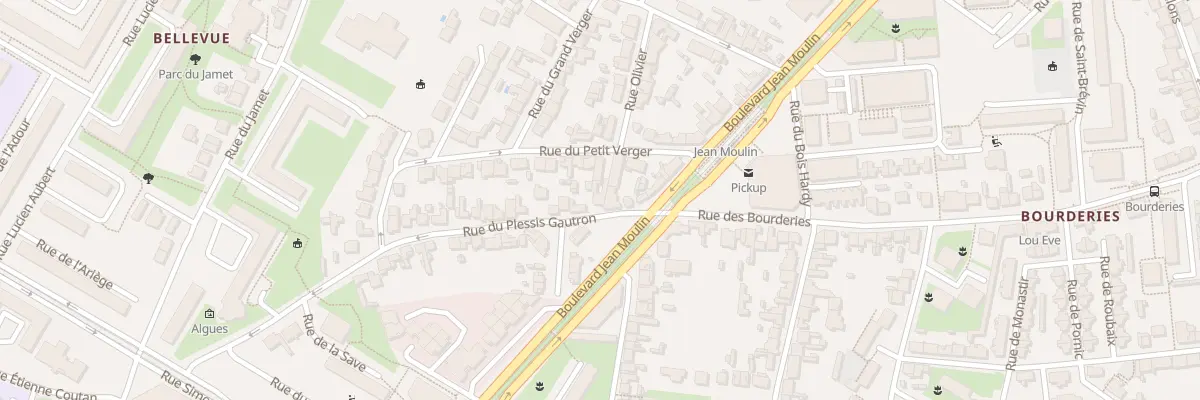 Plan du 4 Rue du Plessis Gautron à Nantes