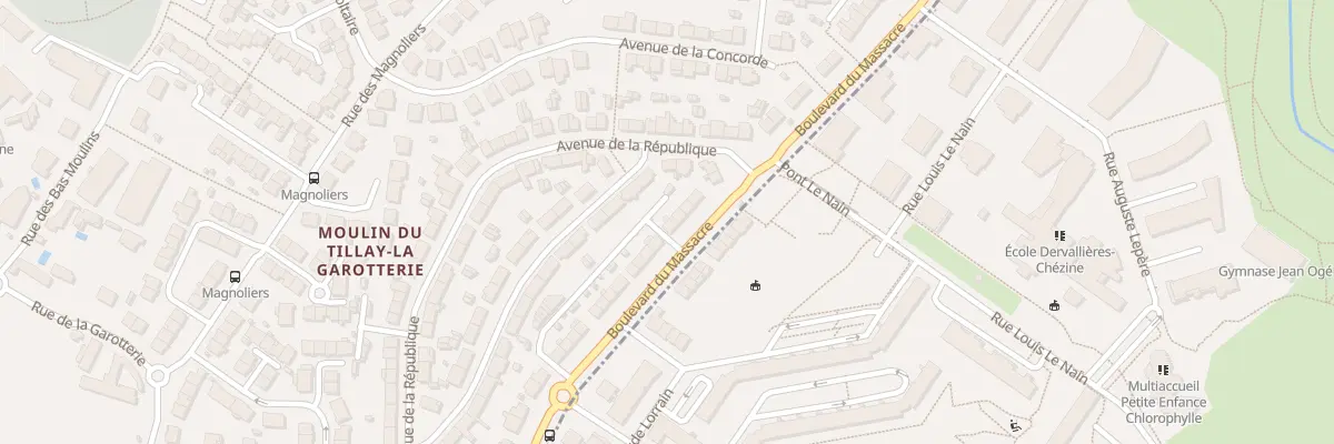 Plan du 226 Bd du Massacre à Saint-Herblain