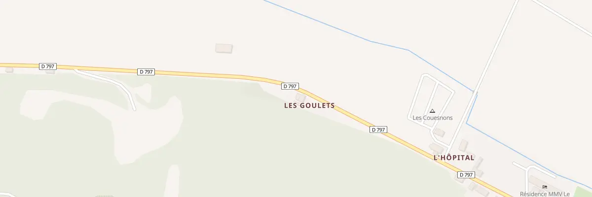 Plan du 5131 Les Goulets à Roz-sur-Couesnon