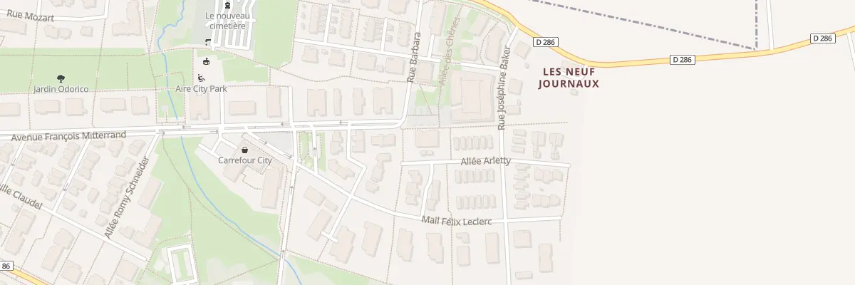 Plan du 1 All Arletty à Chantepie