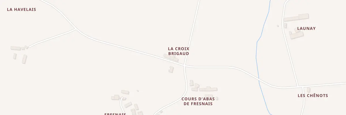 Plan du 2 La Croix Brigaud à Marcillé-Raoul