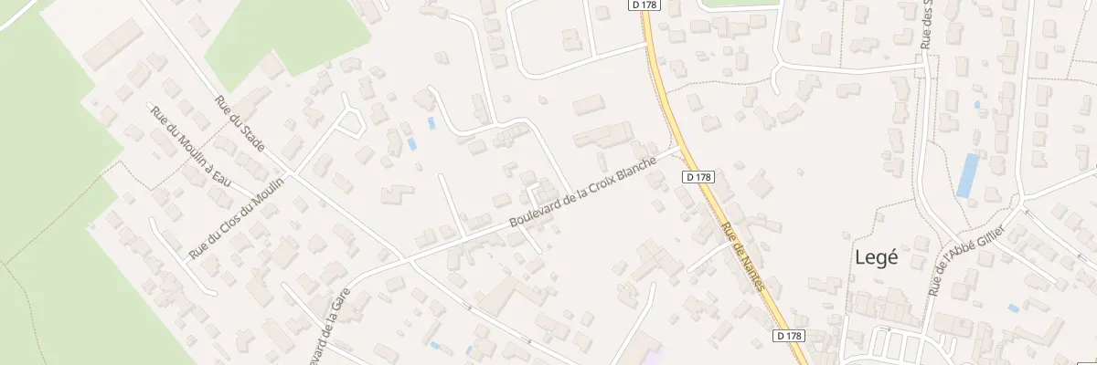 Plan du 1 Rue du Mottais à Legé