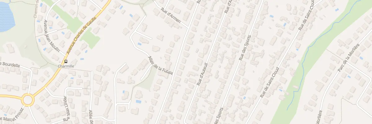 Plan du 22 Rue de la Baronnière à Orvault